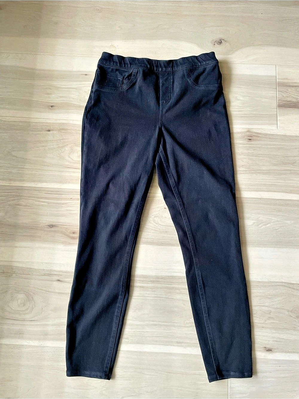 SPANX Jean-ish Ankle Leggings Black Waist M